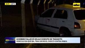 Video: Hombre falleció en accidente de tránsito  - ABC Noticias - ABC Color