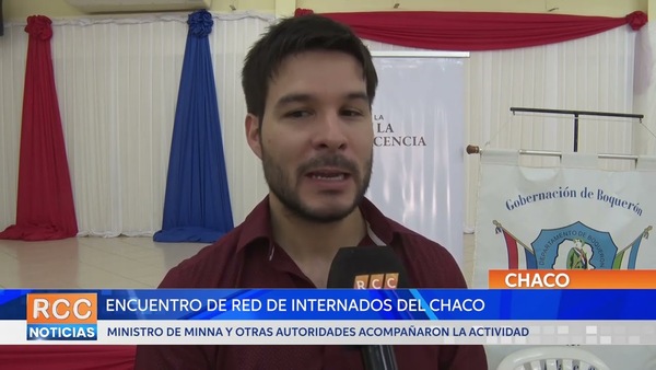 Autoridades locales y nacionales formaron parte del Encuentro de la Red de Internados del Chaco