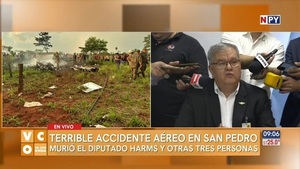 Pista donde ocurrió el fatal accidente aéreo no estaba habilitada, confirma Dinac - Noticias Paraguay