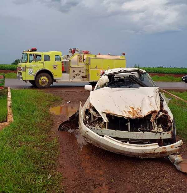 Embarazada fallece tras accidente de tránsito en Natalio