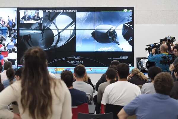 Canarias lanza al espacio ALISIO-1, su primer satélite que detectará catástrofes naturales - Tecnología - ABC Color