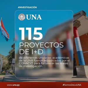 La UNA lidera en adjudicación de proyectos de I+D del Conacyt y consolida su compromiso con la investigación | 1000 Noticias