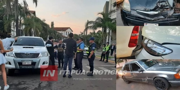 Diario HOY | Ebrio quiso 'zafar' control, terminó chocando tres vehículos y lastimando a una mujer