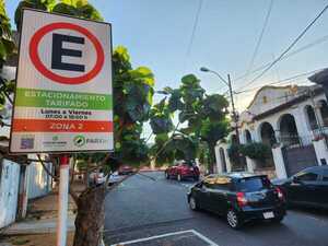 Estacionamiento tarifado: Parxin inició simulacro en el microcentro de Asunción