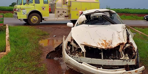 TRÁGICO ACCIDENTE EN NATALIO: MUJER EMBARAZADA PIERDE LA VIDA TRAS VIOLENTO VUELCO - Itapúa Noticias
