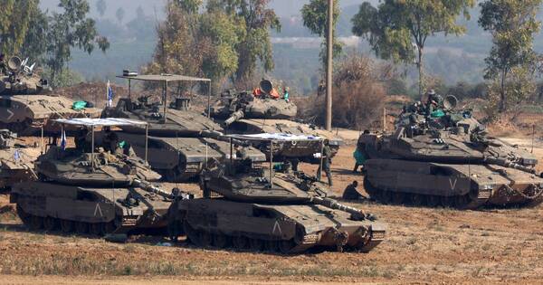 La Nación / Tanques israelíes entran en la Franja de Gaza