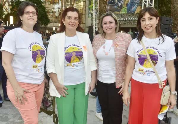 Concierto de cierre de la campaña “Quiero Vivir Así. Sin Violencia” - Sociales - ABC Color