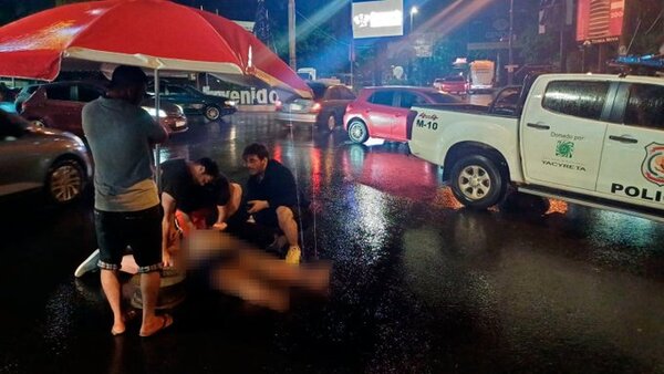Dos peatones mueren tras ser arrollados por automovilistas en Ciudad del Este