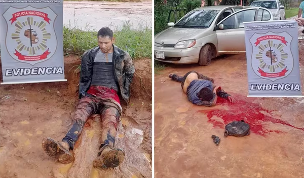 Persiguen, balean y capturan a dos supuestos asaltantes en San Pedro - Noticiero Paraguay