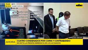 Operativo Tartufo: cuatro condenados por coima y contrabando  - ABC Noticias - ABC Color