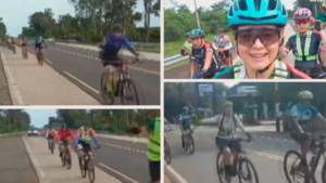 210 kilómetros de fe: Grupo de ciclistas peregrinan a Caacupé desde Misiones