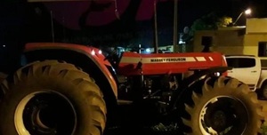 Recuperan en Paraguay un tractor robado de la Prefectura de Ponta Porã