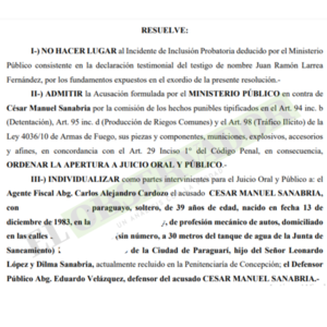 Elevan a juicio a causa por venta de municiones de la DIMABEL