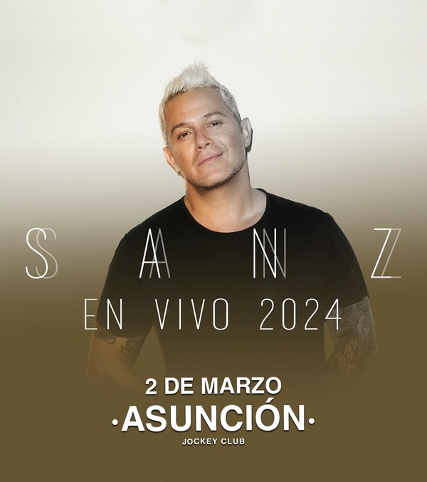 ¡Alejandro Sanz vuelve a Paraguay luego de cuatro años! - Unicanal