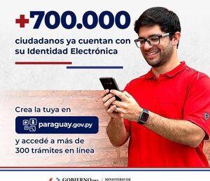 Más de 700.000 ciudadanos ya disponen de Identidad Electrónica