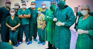 La Nación / Realizaron en CDE inédita cirugía de atresia duodenal en bebé de solo tres días