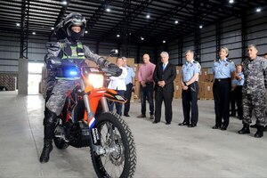Lince: Gobierno recibe 600 motos donadas por Taiwán para reforzar seguridad » San Lorenzo PY