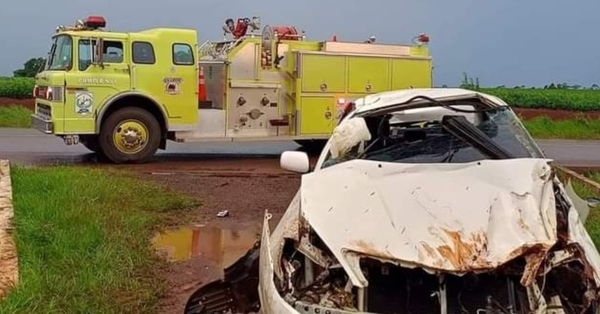 Mujer embarazada de 8 meses falleció en accidente de tránsito en Natalio