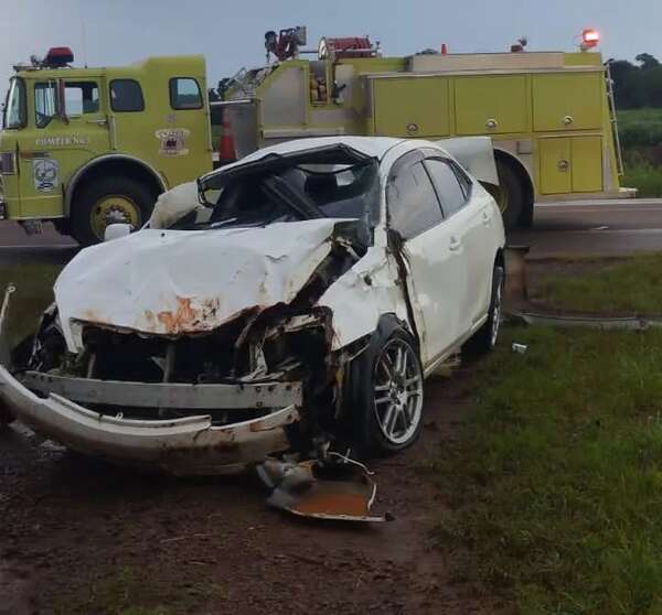 Embarazada de 8 meses fallece tras un accidente rutero en Natalio - Policiales - ABC Color