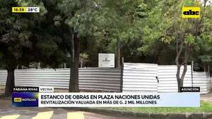 Video: estanco de obras en Plaza Naciones Unidas - ABC Noticias - ABC Color
