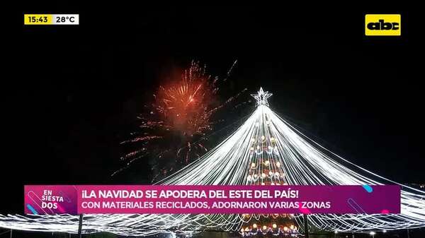 Video: ¡La Navidad se apodera del este del país! - Ensiestados - ABC Color