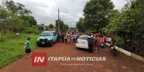 ANDE CORTÓ SERVICIO DE ENERGÍA ELÉCTRICA EN EL ASENTAMIENTO SANTA RITA DE CAMBYRETÁ - Itapúa Noticias
