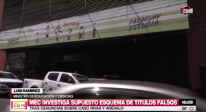 MEC detectó que 700 docentes cuentan con títulos apócrifos y denunció ante Fiscalía - Megacadena - Diario Digital