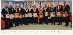 Cumbre internacional masónica concluyó en Encarnación