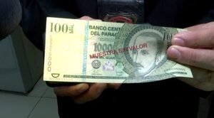 ¡Cháke! Circulan billetes falsos de 100 mil guaraníes