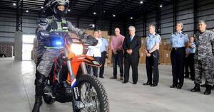La Nación / Lince recibe donación de 600 motocicletas