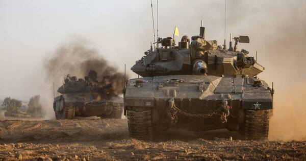 La Nación / Tanques israelíes ingresan al sur de la Franja de Gaza