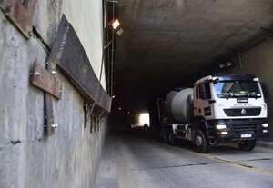 Túnel de autopista Ñu Guasu registra seria falla a 7 años de inaugurarse - Economía - ABC Color