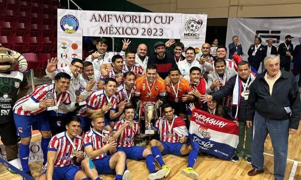 Paraguay es campeón mundial de fútbol de salón