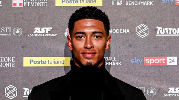 Bellingham recibe el ‘Golden Boy': “Es un honor unirme a la lista de los ganadores”
