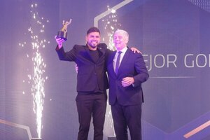 Versus / La obra de arte de Jorge Ortega que se llevó el premio a "Gol del año"