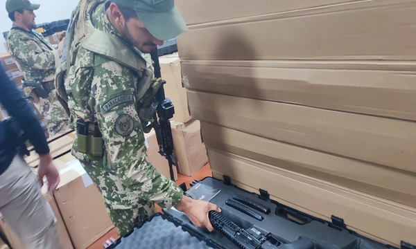 La Senad ejecuta con Brasil y EEUU un megaoperativo contra el tráfico de armas