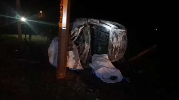 Suboficial de la policía falleció en accidente rutero en Fram - Policiales - ABC Color
