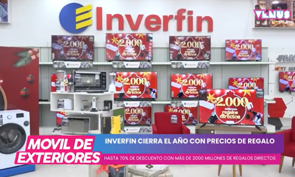 Inverfin cierra el año con precios de regalo
