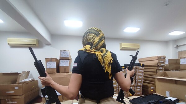 Depósito de empresa ligada al tráfico de armas resguardaba arsenal de guerra