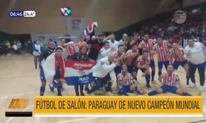Paraguay, tetracampeón de fútbol de salón | Telefuturo