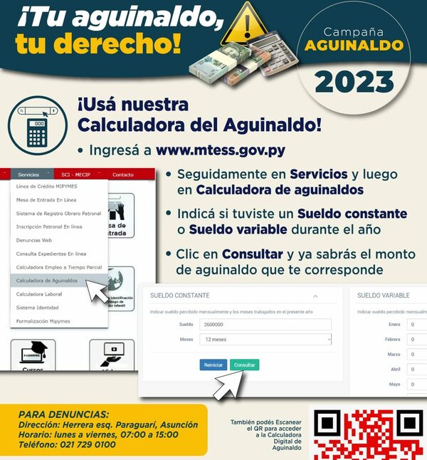 Aguinaldo 2023: ¿Cómo calcularlo y quiénes pueden cobrarlo? - Portal Digital Cáritas Universidad Católica