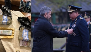 Diario HOY | Marito condecoró al alto militar implicado en esquema delictivo