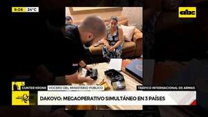 Video: Megaoperativo simultáneo en 3 países  - ABC Noticias - ABC Color