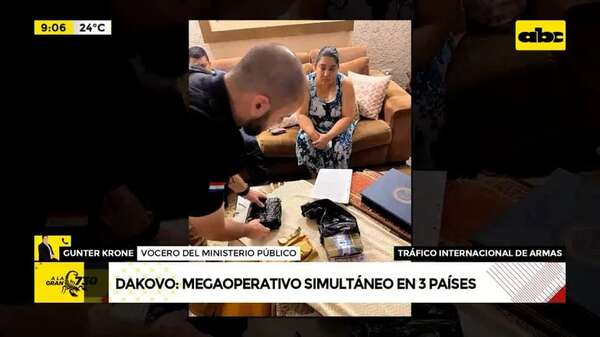 Video: Megaoperativo simultáneo en 3 países - ABC Noticias - ABC Color