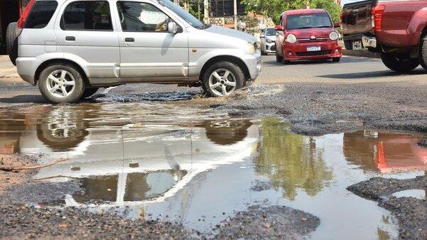 Por obras deficientes, con la primera lluvia se destruyen las calles y rutas - Portal Digital Cáritas Universidad Católica