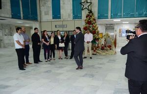 Estudiantes de Derecho conocieron funcionamiento de dependencias judiciales