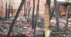 La Nación / Concepción: incendio de una vivienda, donde familia perdió todo, habría sido provocado