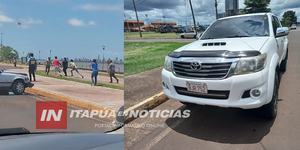ALCOHOL, COLISIÓN Y GOLPES EN LA COSTANERA DE ENCARNACIÓN - Itapúa Noticias