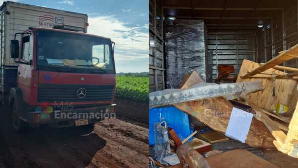 Diario HOY | Delincuentes asaltan a trabajadores: se llevan las mercaderías y el camión