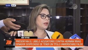 Presentan el libelo acusatorio contra Hernán Rivas | Telefuturo